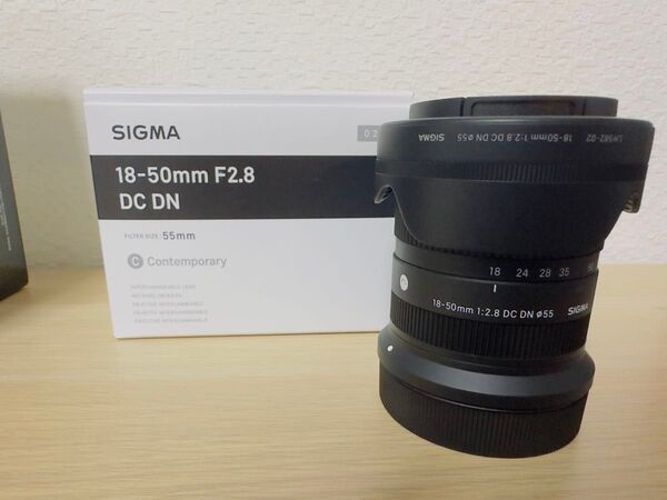 Canon RFマウント用 SIGMA18-50f2.8 DC DN Contemporary