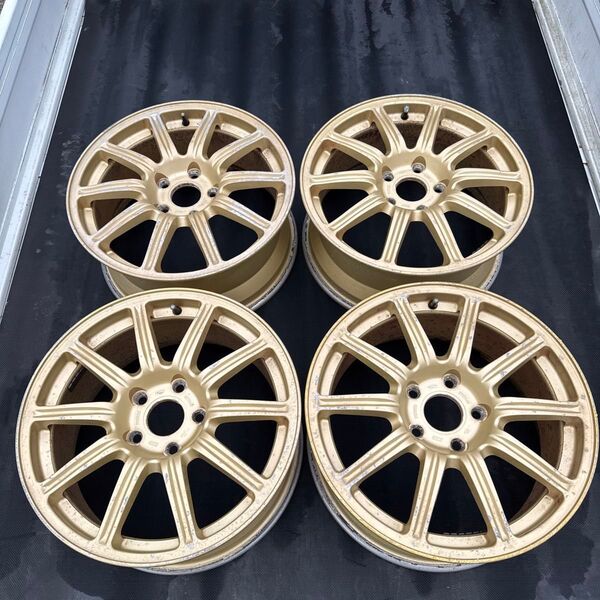 ①BBS STI 17インチpcd114.3 7.5j 5H2/4
