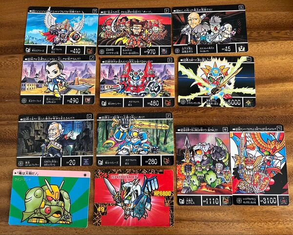 SDガンダム外伝 カードダス 当時物 まとめ売り