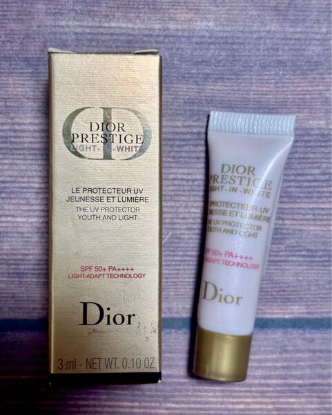 Dior プレステージホワイトル UVプロテクター ルミエールUV3ml SPF50+PA++++ ディオール