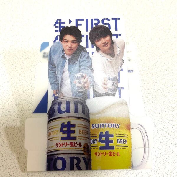サントリー生 BE:FIRST JUNON LEO コースター サン生 サントリー ファミリーマート ファミマ 非売品 ノベルティ