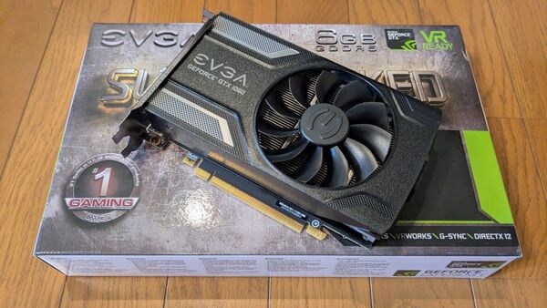 EVGA GeForce GTX 1060 6GB GDDR5 グラフィックボード