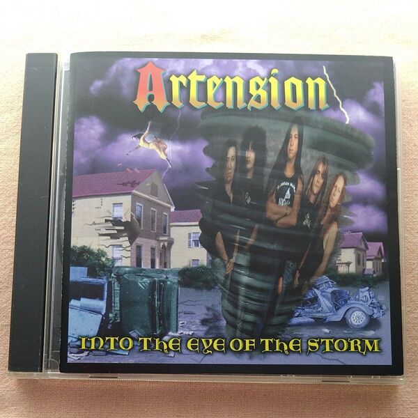 ARTENSION / INTO THE EYE OF THE STORM Japanese edition used CD
