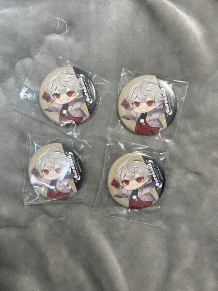 葛葉缶バッチ4点セット
