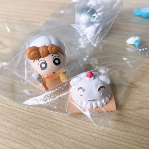 クレヨンしんちゃん お料理マスコット ひまわり シロ 2点セット