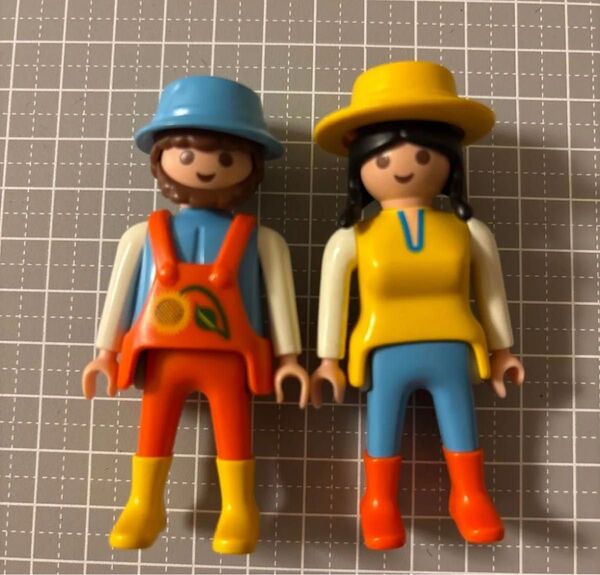 プレイモービル 農家の夫婦 playmobil yoru ドールハウス ミニチュア