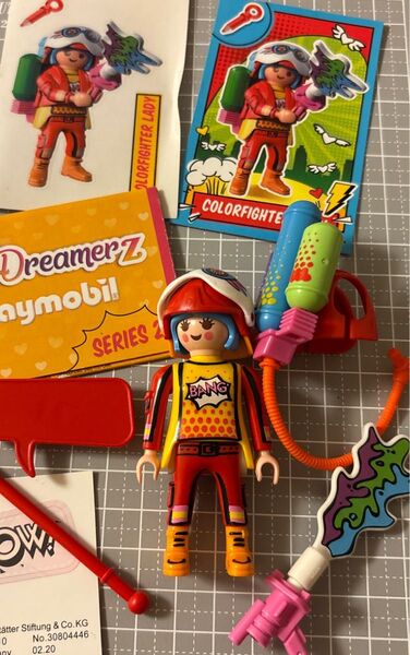 新品プレイモービル エバードリーマーズ カラーファイターレディー playmobil yoru ミニチュア ドールハウス