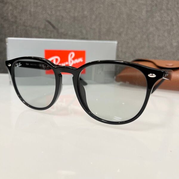正規新品RayBan レイバンRB4259F 601/87 BLACK/LIGHT GREYアジアンフィットサングラス ケース茶
