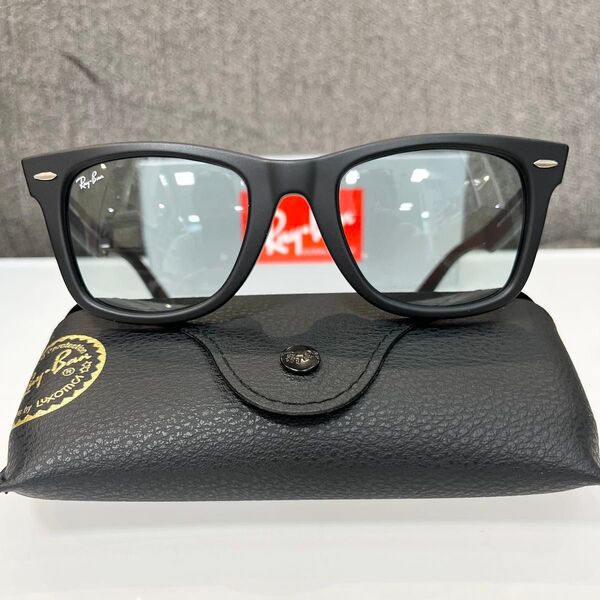 RayBanレイバン ウェイファーラーWAYFARER RB2140F601/SR5マットブラック/ライトグレイ黒ケース