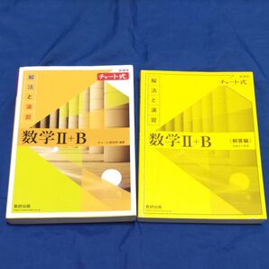 チャート式 新課程 解法と演習 数学Ⅱ+B 解答編付き