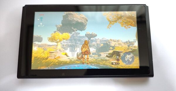 動作良好 Nintendo Switch バッテリー強化版 本体とSDカード