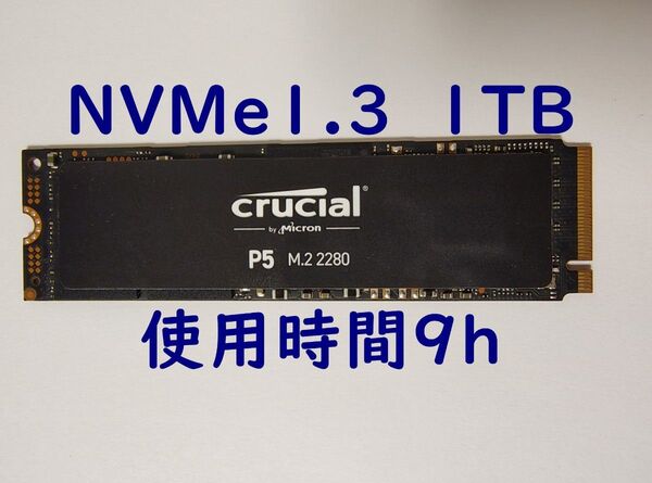 Crucial P5 1TB 3D NAND NVMe1.3 CT1000P5SSD8