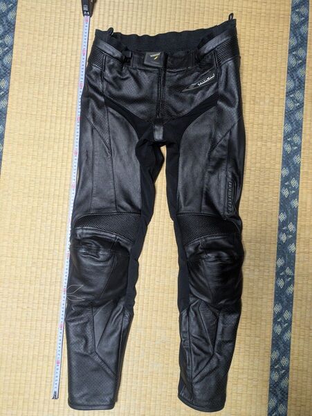 ☆限定値下げ価格☆美品RSタイチ ブーツアウトレザーパンツ XXLサイズ ツーリング 2ピースつなぎ HYOD KUSHITANI