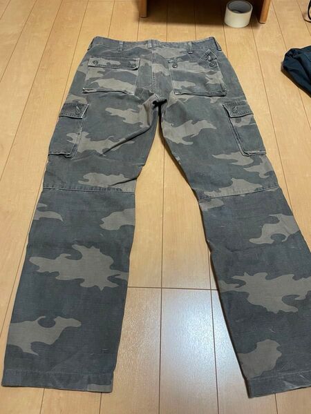 シップス 軍パン カーゴパンツ 迷彩柄 ミリタリー 古着