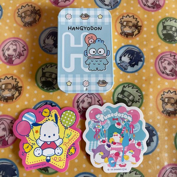 ☆ サンリオ すらいどきゃん サンリオキャラクターズ アルファベット編 ハンギョドン ステッカー付き