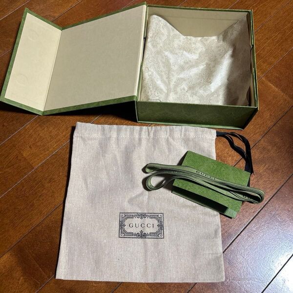 GUCCI 紙袋 ケース 巾着 リボン 領収書入れ