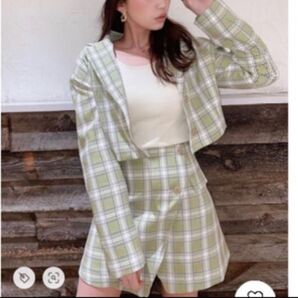 【美品】eimy istoire ジャケット スカート セットアップ M