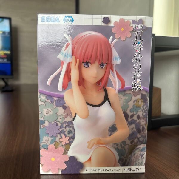 五等分の花嫁 フィギュア 中野二乃 ちょこのせプレミアムフィギュア