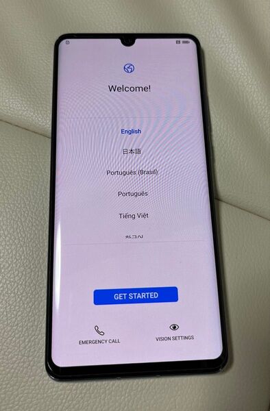 HUAWEI P30 Pro 本体 HW-02L docomo.ver