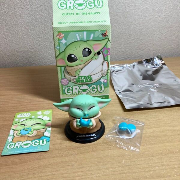 ホットトイズ コスビー STAR WARS GROGU キューテスト イン ザ ギャラクシー ボブルヘッドコレクション
