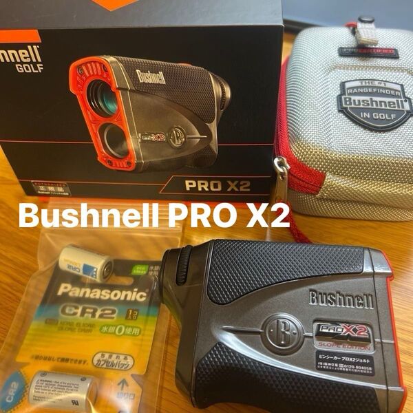 【最終価格】Bushnell(ブッシュネル) ピンシーカー プロX2ジョルト 日本正規品 (スロープ機能搭載・直線距離切替モデル)