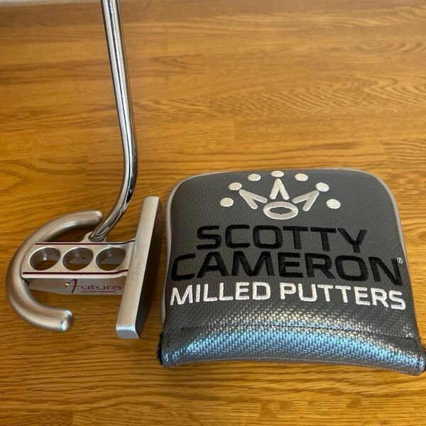 SCOTTY CAMERON FUTURA キャメロンピストリーニグリップ 上質カスタムショップパターカバー付き