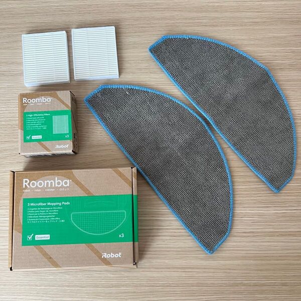 【純正品】ルンバ コンボ Essential iRobot(アイロボット) ダストカットフィルター マイクロファイバーモップパッド