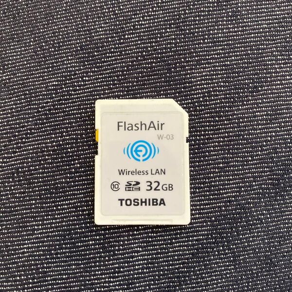 Flash Air 32GB TOSHIBA W-03 無線LAN 東芝 SDカード
