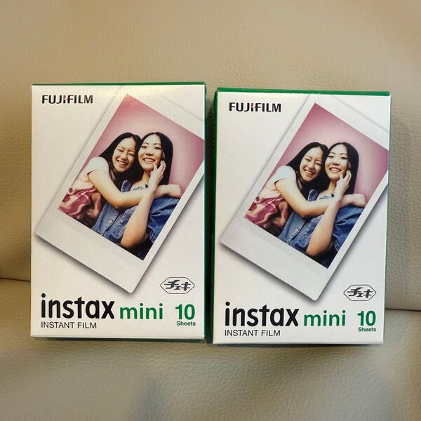 instax mini チェキ用フィルム チェキフィルム FUJIFILM 富士フイルム JP1 2箱