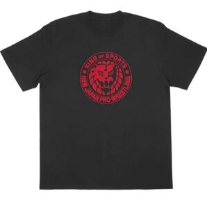 新品未開封!ライオンマーク Tシャツ(ブラック×レッド)XL