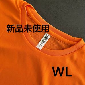 UVカット ドライ Tシャツ 半袖 レディース【300-ACT】WL オレンジ【1391】