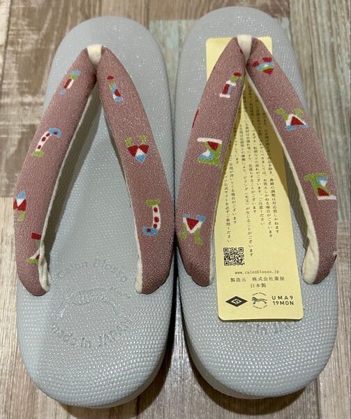 【値下】5 カレンブロッソ カフェ草履 Mサイズ 未使用新品