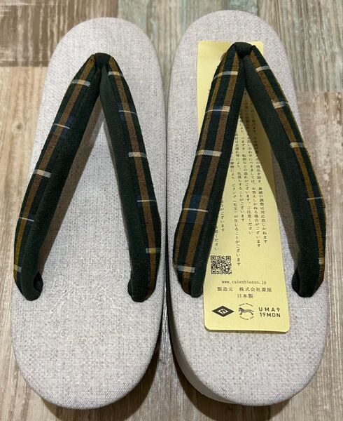 【値下】6 カレンブロッソ カフェ草履 Mサイズ 未使用新品