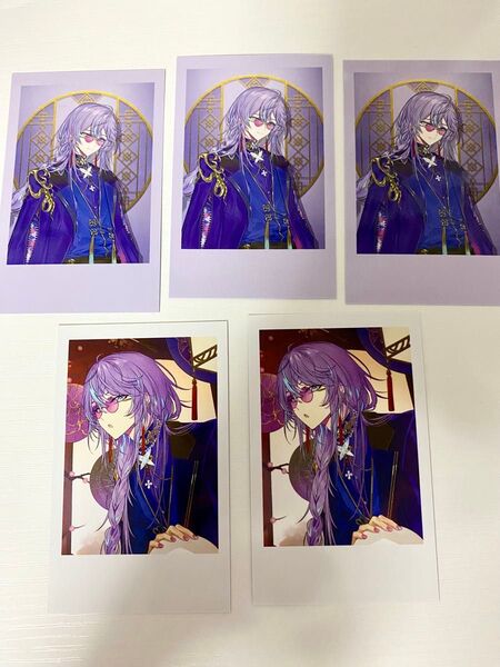 にじさんじ 星導ショウ ランダムチェキ風カード Dytica 2周年 Anniversary