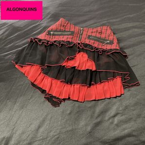 ALGONQUINS フリル 2WAY ミニスカート