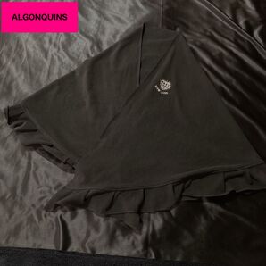 ALGONQUINS コウモリ フリル フリース ブランケット マント 毛布 ひざ掛け
