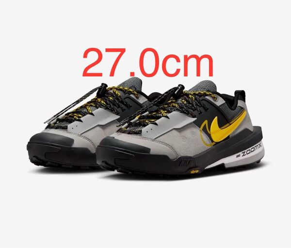 サカイ × ナイキ ゼガマドーム マットシルバー/ツアーイエロー/ブラックNIKE AIR 27.0cm 新品未使用