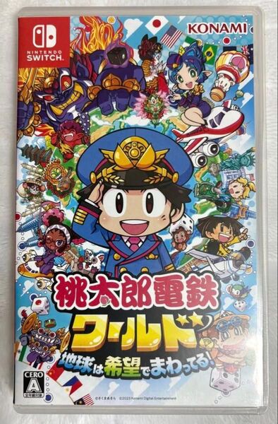 桃鉄 桃太郎電鉄ワールド 〜地球は希望でまわってる! 〜 Switch Nintendo ソフト 任天堂 コナミ
