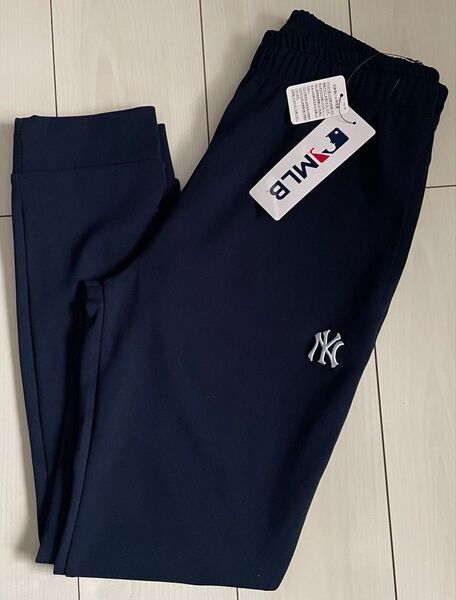 新品 Lサイズ MLB ヤンキース スウェットパンツ ジョガー ネイビー