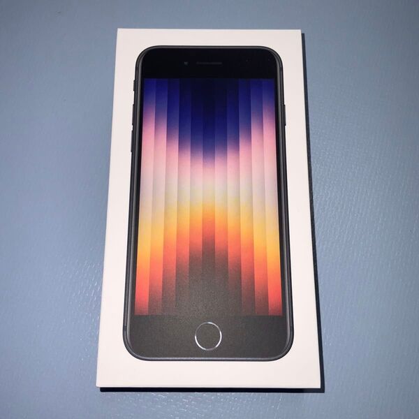 iPhone SE 第3世代 64GB ミッドナイト 黒 新品 未開封 ワイモバイル 一括購入 判定◯
