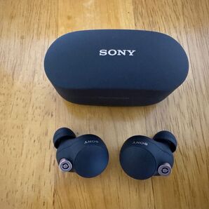 純正新品バッテリー交換済 SONY WF-1000XM4 ブラック ソニー ノイズキャンセリング イヤホン