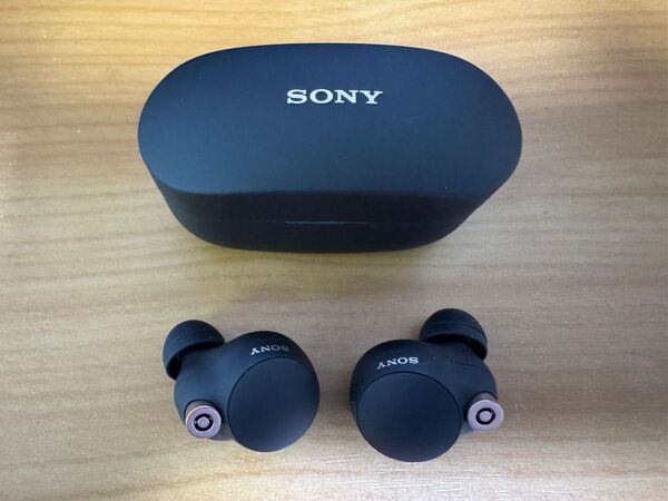 新品純正バッテリー交換済 SONY WF-1000XM4 ブラック ノイズキャンセリング ソニー ワイヤレスイヤホン