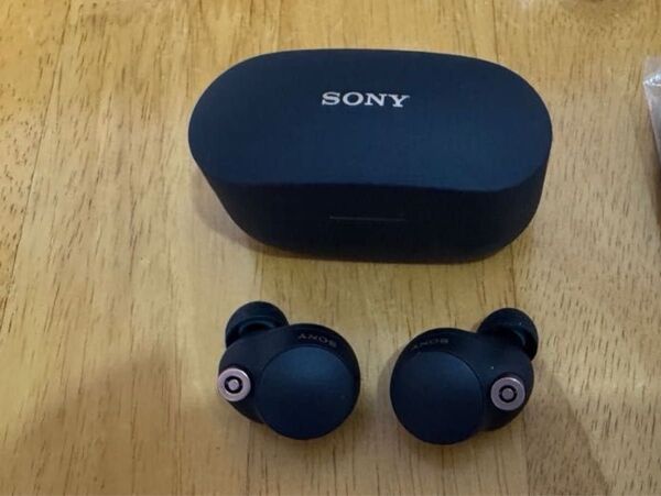 新品純正バッテリー交換済 SONY WF-1000XM4 ソニー ブラック ノイズキャンセリング ワイヤレス イヤホン