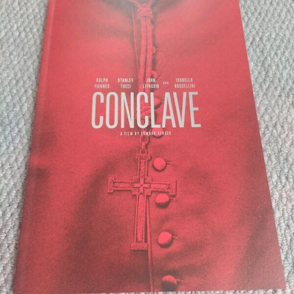 映画 教皇選挙 CONCLAVE パンフレット 未読