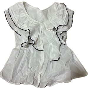 【美品】マイストラーダ フリルブラウス