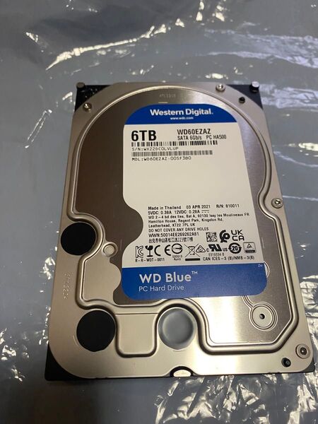HDD 6TB WD60EZAZ