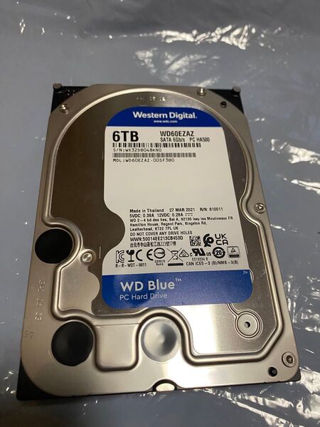 HDD 6TB WD60EZAZ