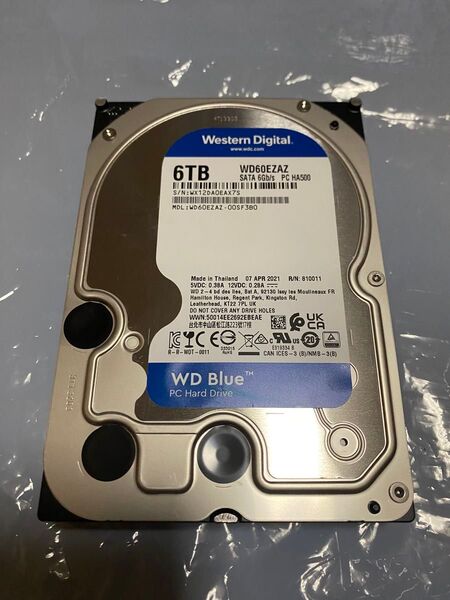 HDD 6TB WD60EZAZ