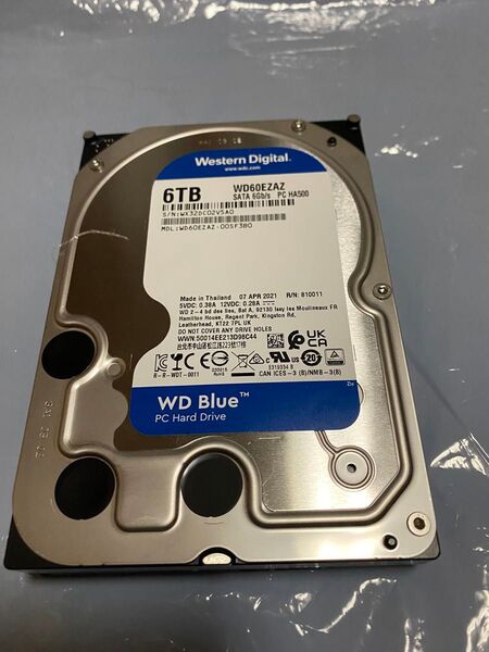 HDD 6TB WD60EZAZ