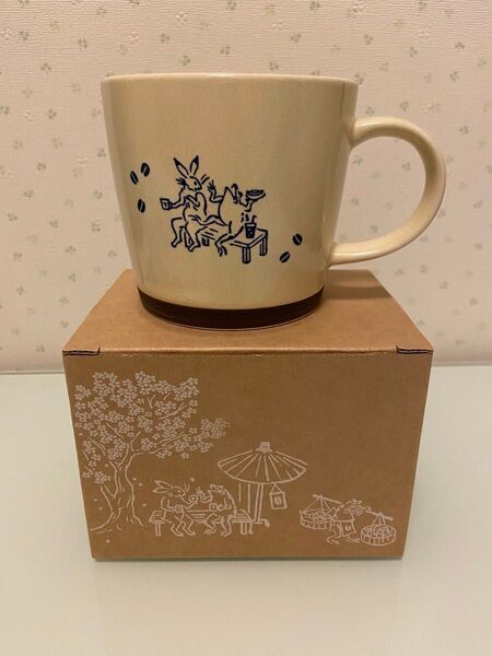 タリーズ 鳥獣戯画 マグカップ